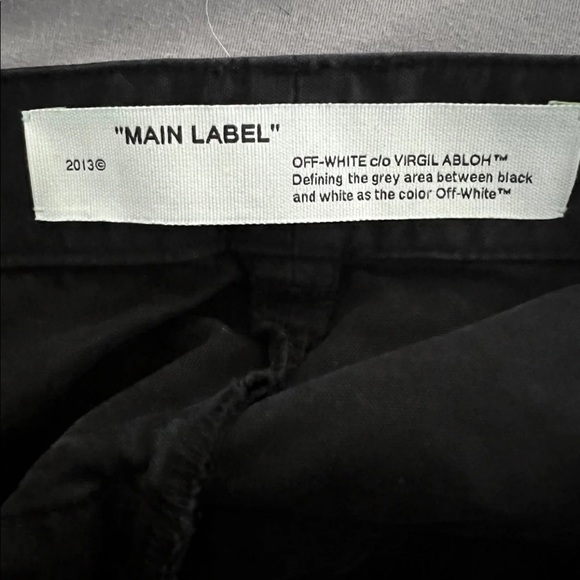 Off white fisherman pants with waist band - Picture 4 of 5